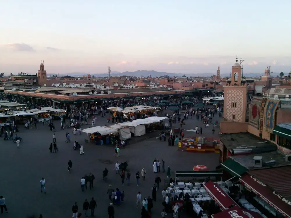 Séjour 1 semaine à Marrakech à l'automne