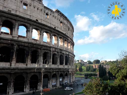 Voyage Toussaint avec des enfants : Rome et son Colisée