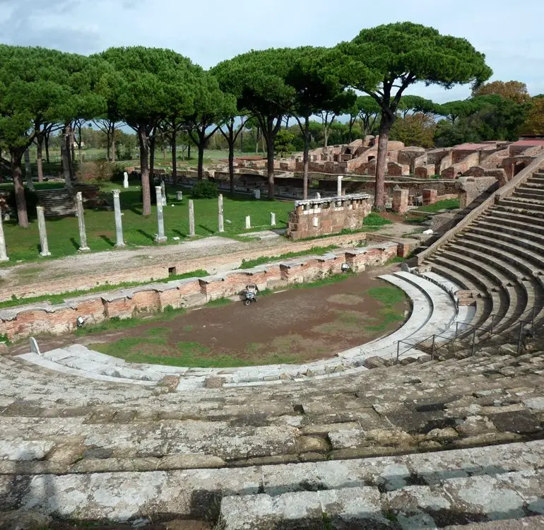 La Toussaint en famille à l'étranger 4 Rome avec enfants voyage automne Ostia Antica