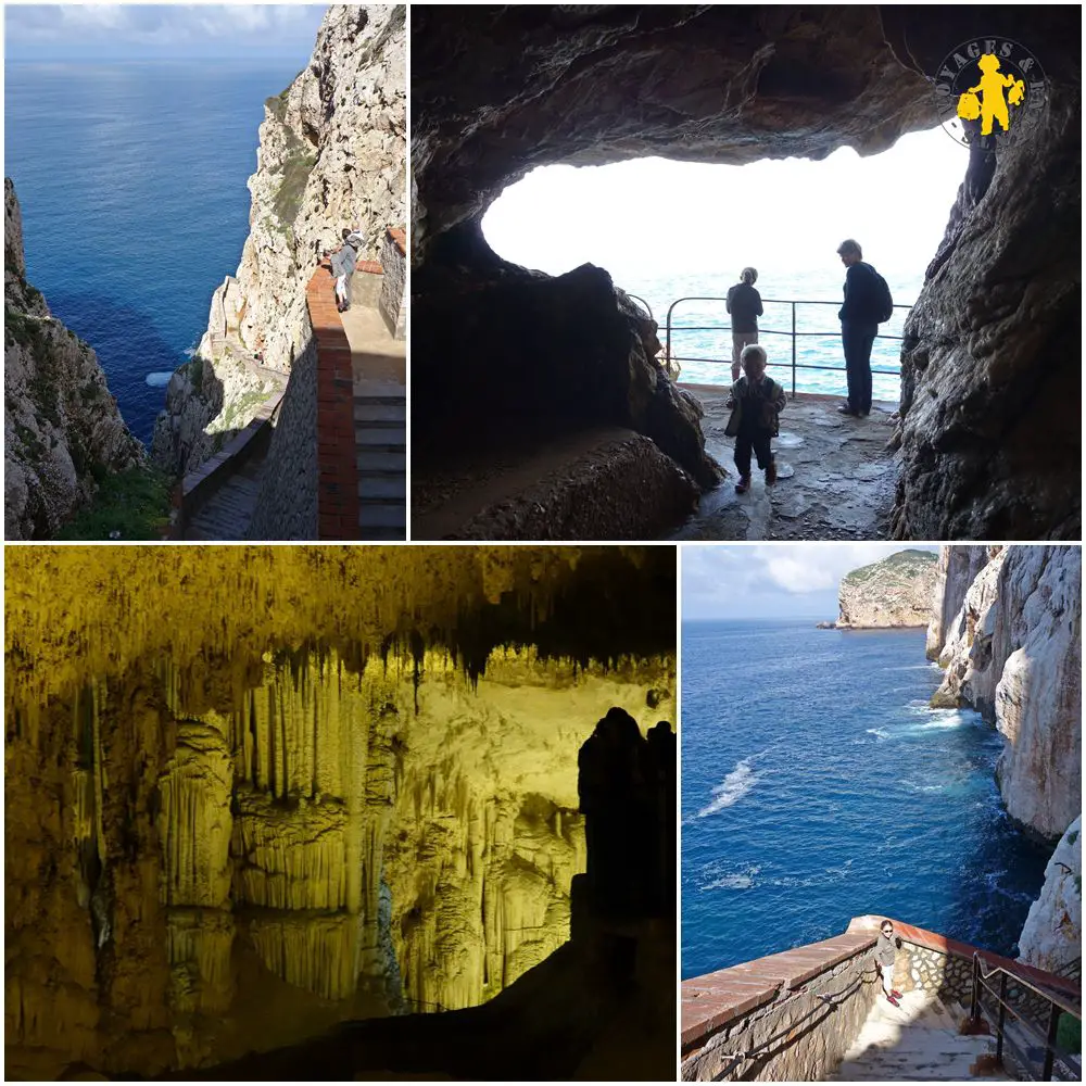Sardaigne avec des enfants - Grotte de Neptune activités en famille