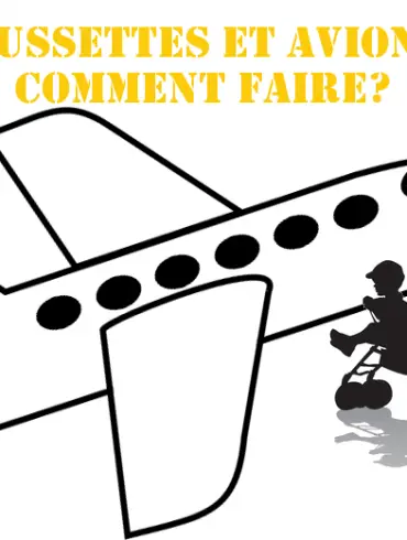 Poussette avion cabine ou soute