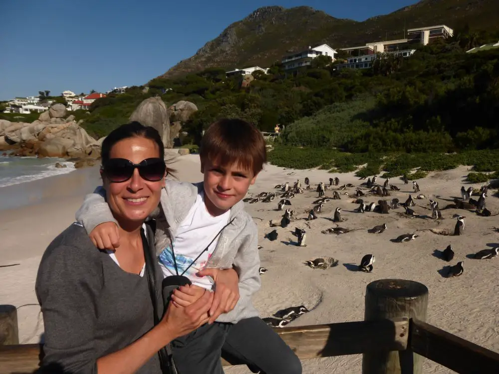 Afrique du Sud en famille: boulders pinguoins