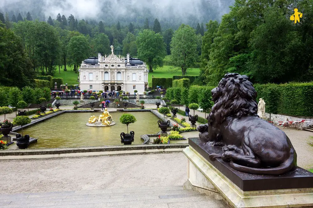 Bavière Fussen Wies Chateau de Linderhoff avec des enfants Linderhoff et Wies Bavière avec enfants | Blog VOYAGES ET ENFANTS