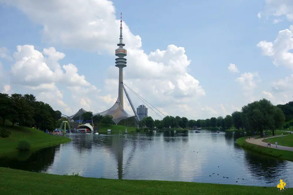 Bavière Munich Parc Olympique avec des enfants 2 jours à Munich en famille en camping car VOYAGES ET ENFANTS