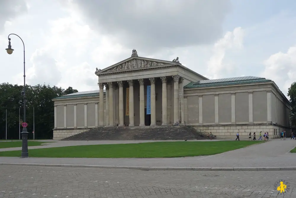 Bavière Munich avec des enfants glyptothèque 2 jours à Munich en famille en camping car VOYAGES ET ENFANTS