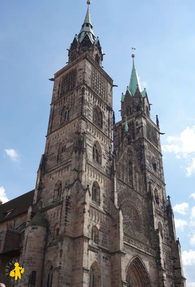 Bavière Nuremberg Ville Eglise saint Laurent 2 Visite de Nuremberg avec denfants | Blog VOYAGES ET ENFANTS