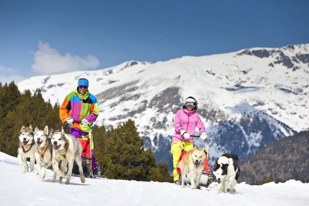 Andorre en hiver famille Grandvalira Mushing2 Andorre top activités dhiver en famille VOYAGES ET ENFANTS