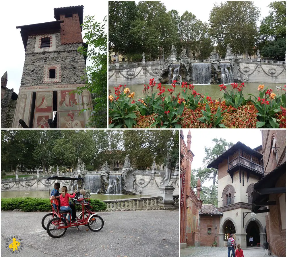 Turin parc del valentino Visite de Turin avec enfants palais royal et Mauto