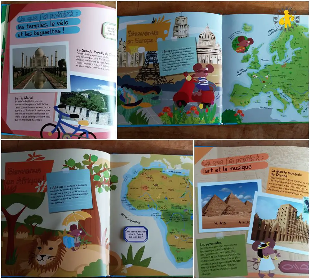 Atlas le plus amusant du monde 2 enfant voyage livre