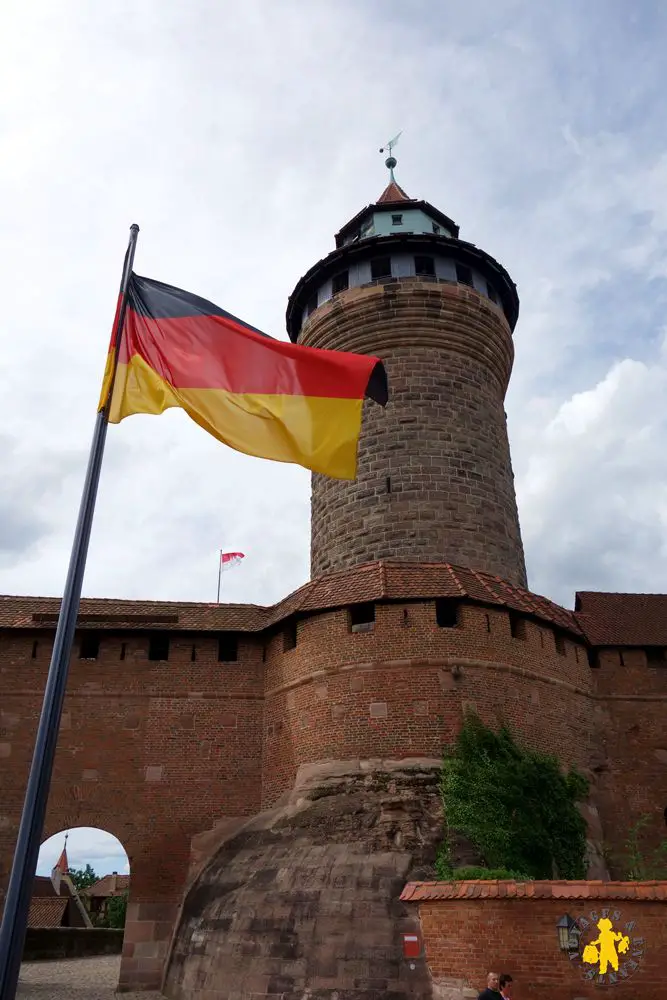 Chateau de Nuremberg en famille Nuremberg Activités famille Bavière | Blog VOYAGES ET ENFANTS