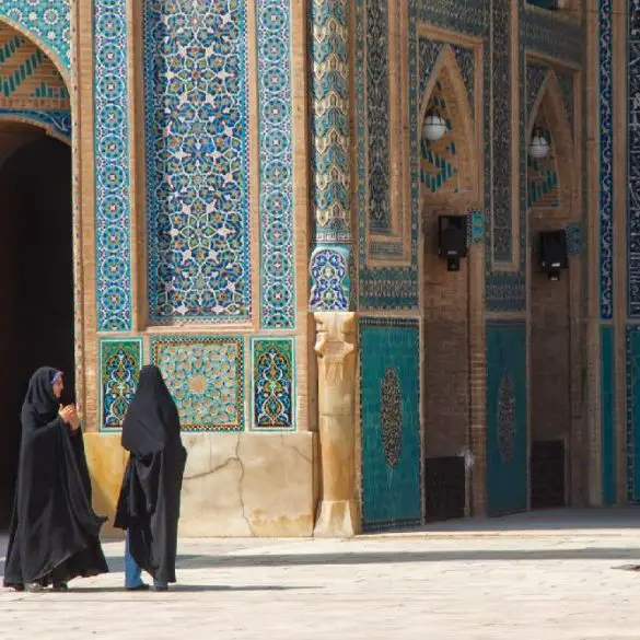Iran avec un petit bout de 18 mois