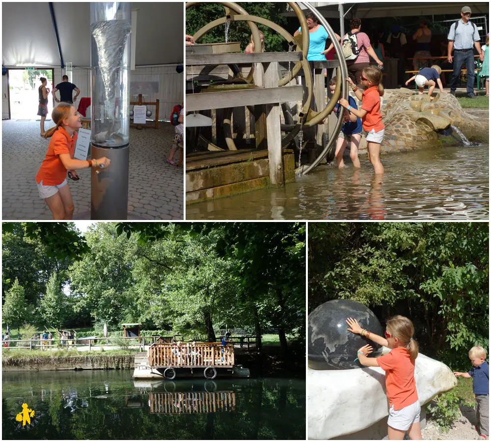 Jardin des sens Nuremberg avec des enfants