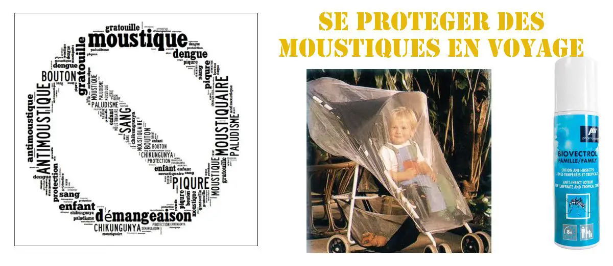 Générique Moustiquaire/Voile Anti-Moustiques pour Poussette Enfant Double ou Tandem avec Sac de Voyage Gratuit 
