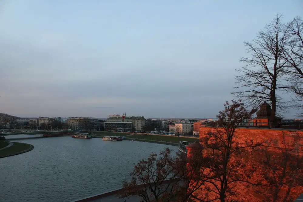 Du haut de Wawel Cracovie en hiver en famille Pologne | Blog VOYAGES ET ENFANTS