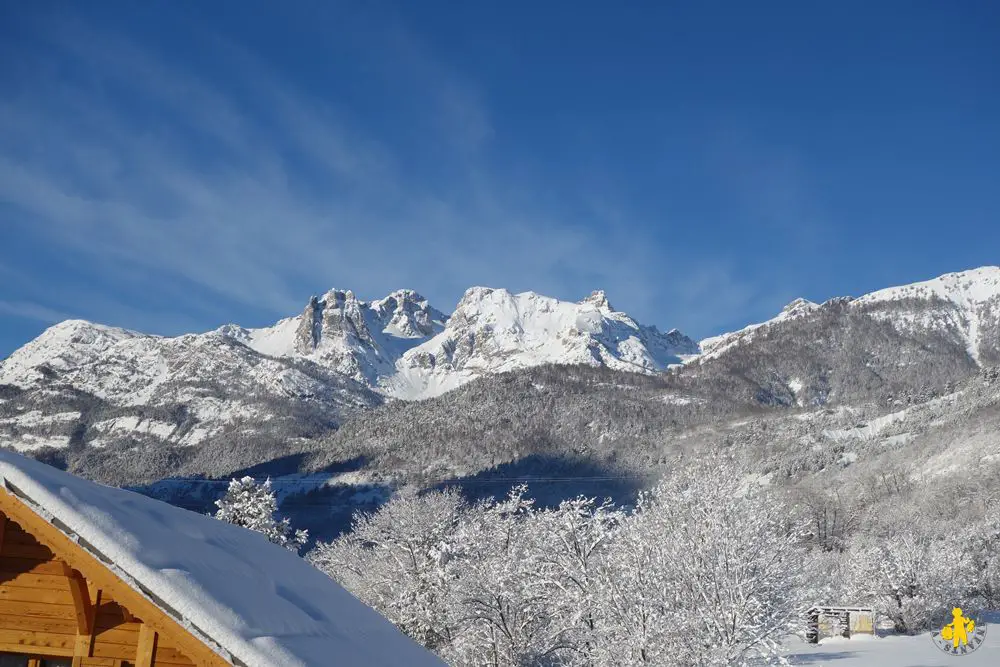 Neige maison Hautes Alpes Vacances février idées pour partir en famille | Blog VOYAGES ET ENFANTS