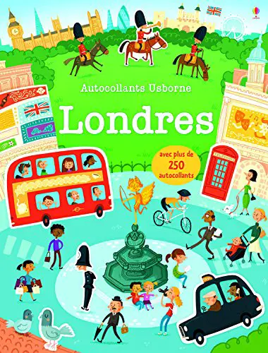 Livre Londres bébé 0 2 ans Autocollant voyage Londres en famille que voir avec enfants| VOYAGES ET ENFANTS