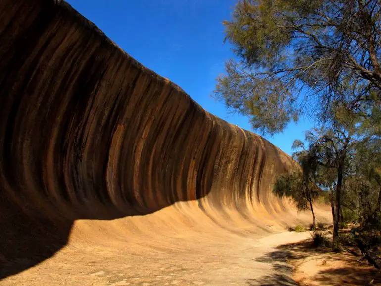 Australie ouest en famille wave rock