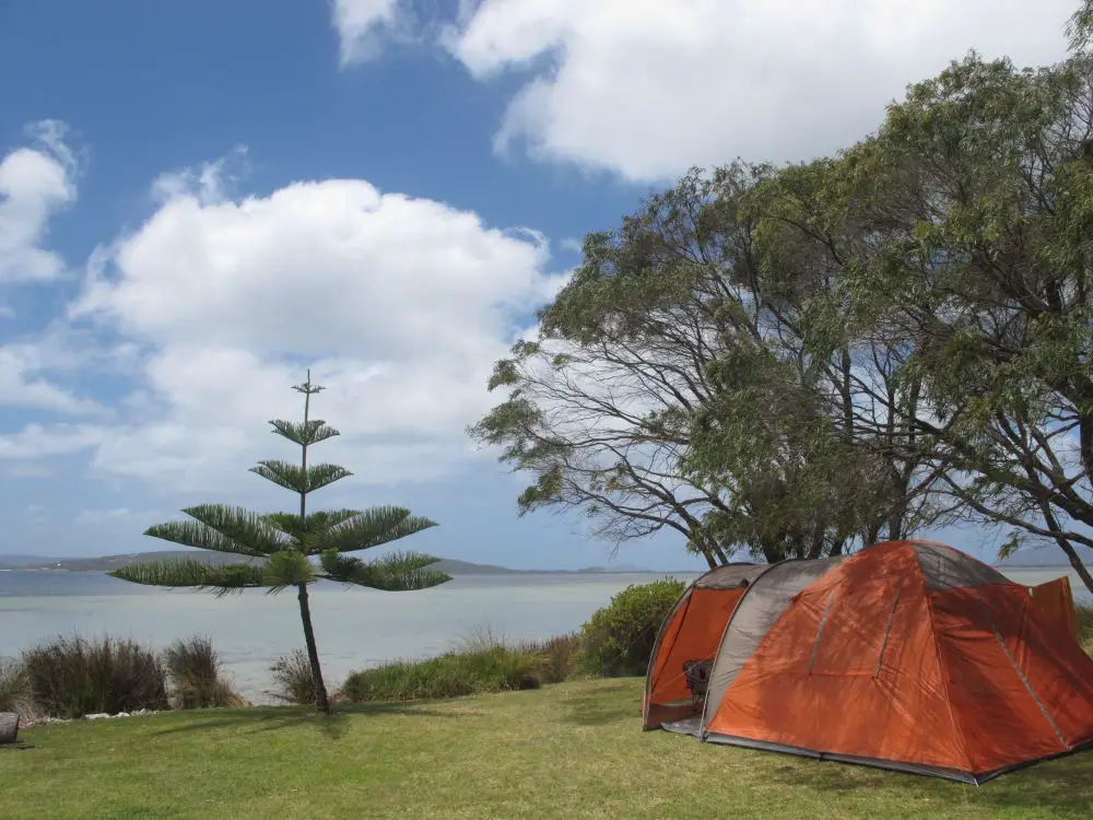 Australie en famille camping pr+¿s d'Albany