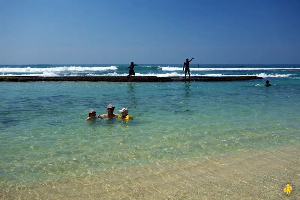 2015.02.25 Sri Lanka plage Matara avec des enfants