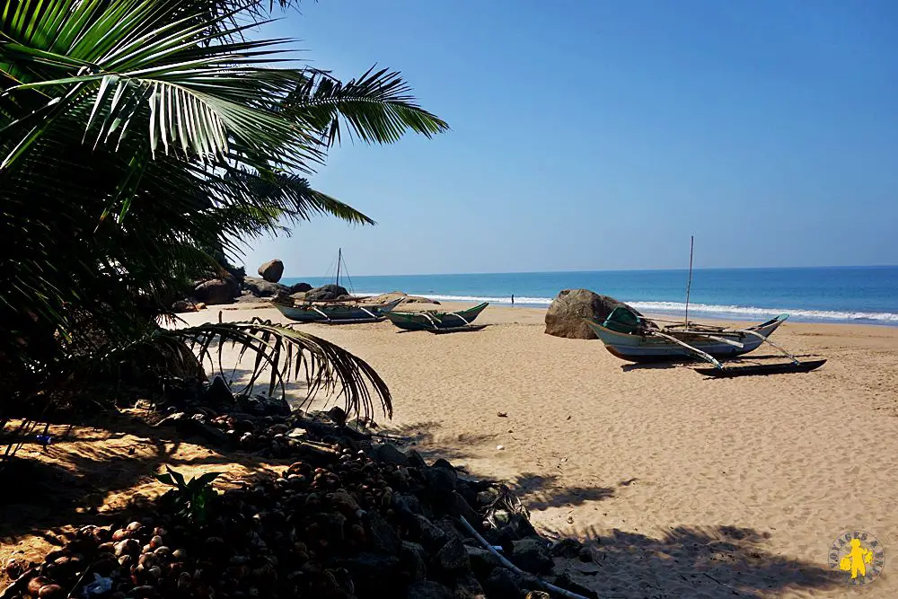 2015.02.25 Sri Lanka plage bentota avec des enfants