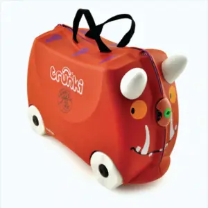 trunki Valise à roulettes enfant chat Cassie, violet pas cher
