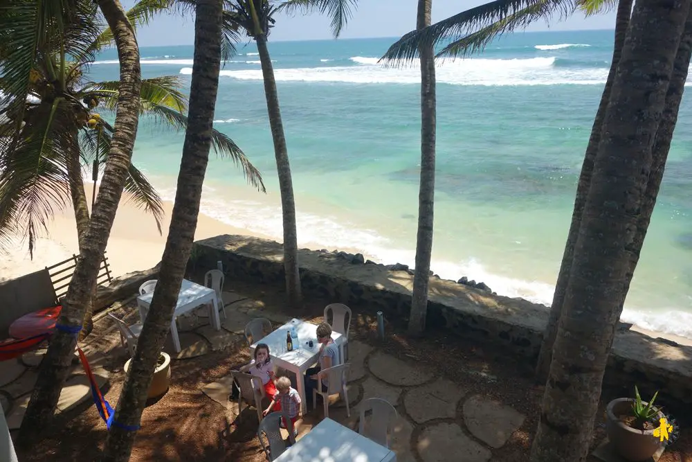 Hotel Matara beach ins sri lanka voyage enfant Hotel famille au Sri Lanka test et avis VOYAGES ET ENFANTS