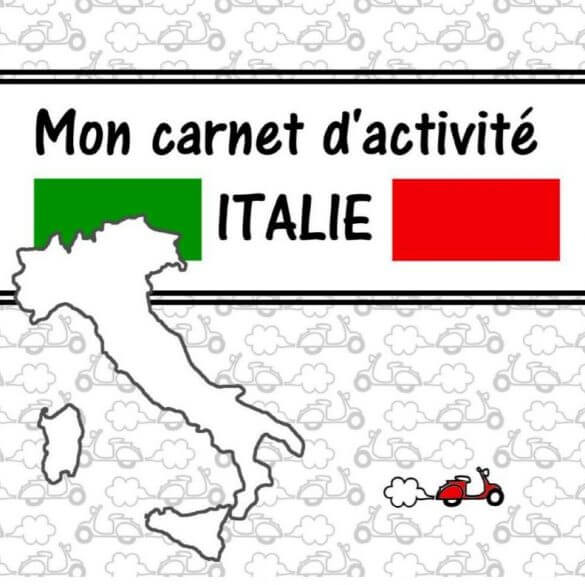 Italie Carnet activité enfant