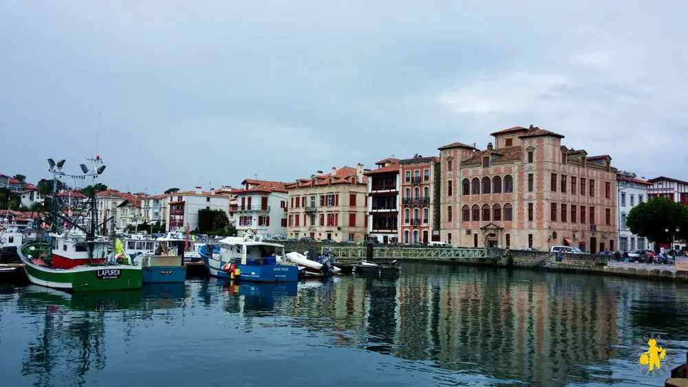 Cote Basque Port de St Jean de Luz compressed Pays Basque la côte avec des enfants de St Jean de Luz à Hendaye | Blog VOYAGES ET ENFANTS