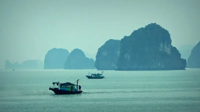 Vietnam BaieHalong Voyage en Asie pour maman solo et ses jumeaux | Blog VOYAGES ET ENFANTS