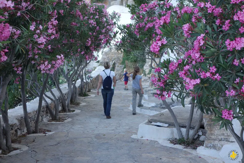 Amorgos jardin monastère