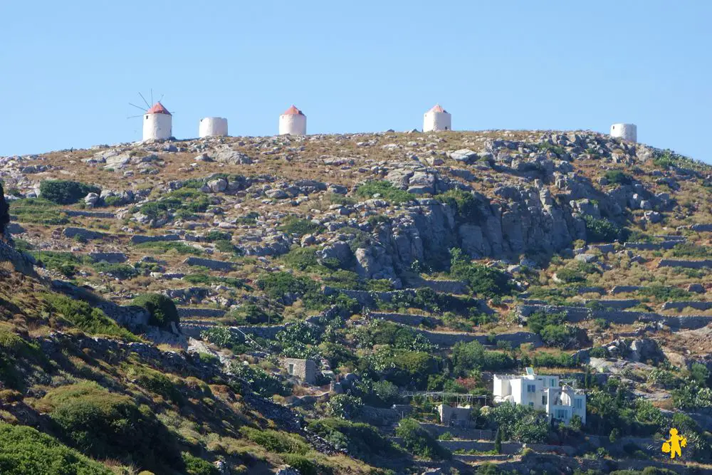 Amorgos moulin Cyclades en famille Les Cyclades en famille Paros Mikonos Naxos Amorgos