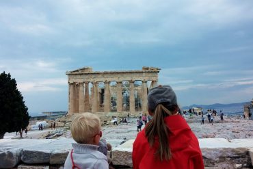 Acropole en famille