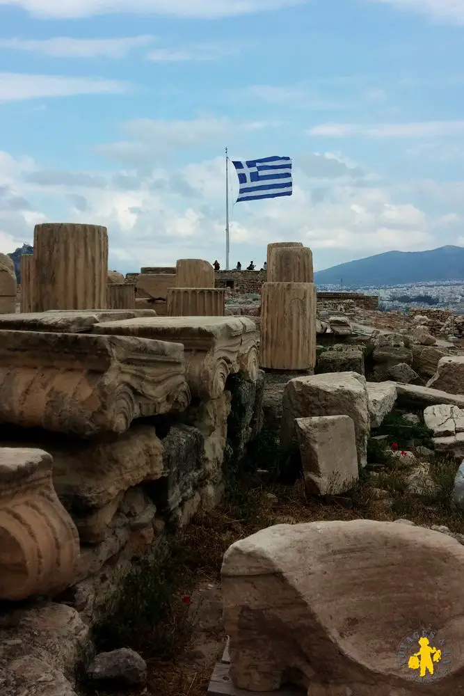 Athènes avec des enfants Visite Acropole