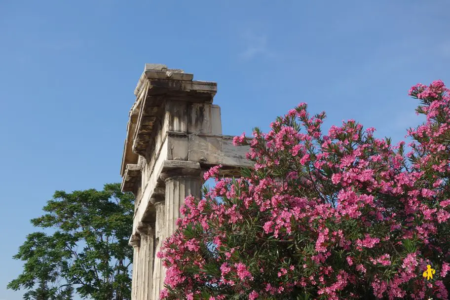 Athènes ballade Plaka Athènes en famille 3 jours de visites et activités | Blog VOYAGES ET ENFANTS