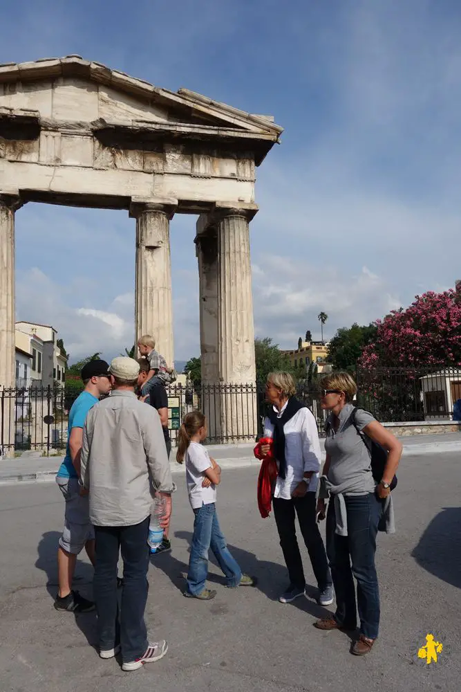 Athènes en tribu de 10 personnes Athènes en famille 3 jours de visites et activités | Blog VOYAGES ET ENFANTS