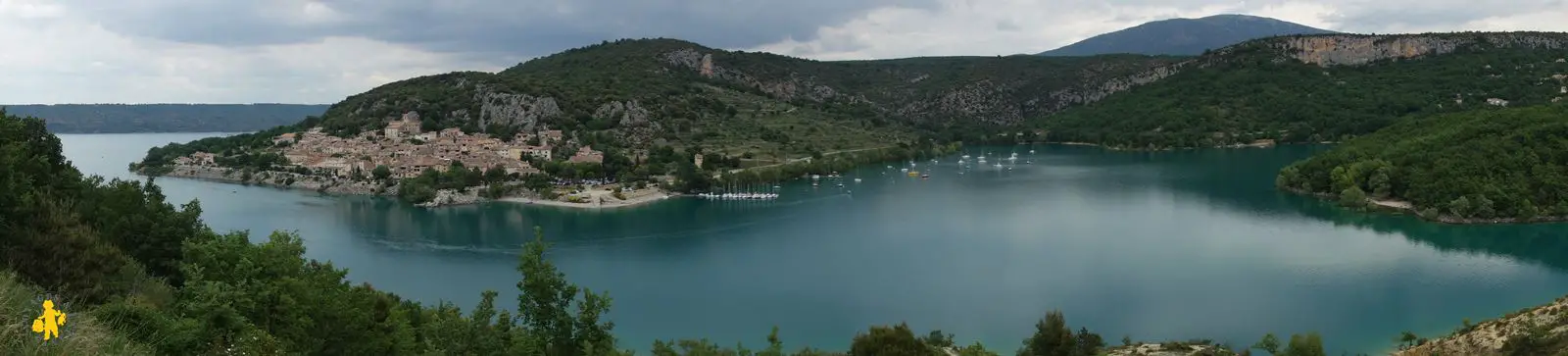 Bauduens sur Verdon Lac de STe Croix week end en famille Week end Gorges du Verdon en famille | VOYAGES ET ENFANTS