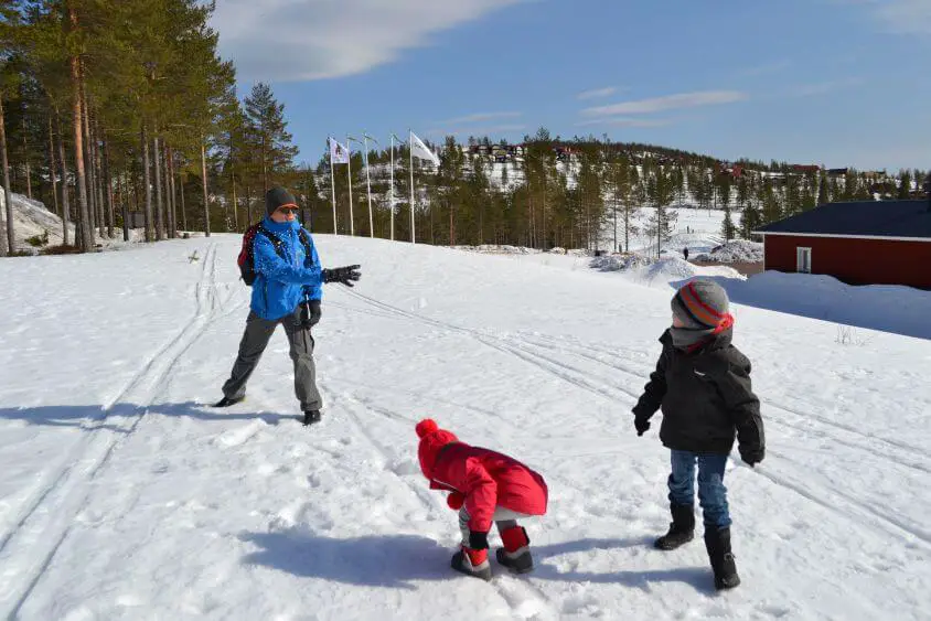 DSC 0455 Suède en famille lhiver | Blog VOYAGES ET ENFANTS