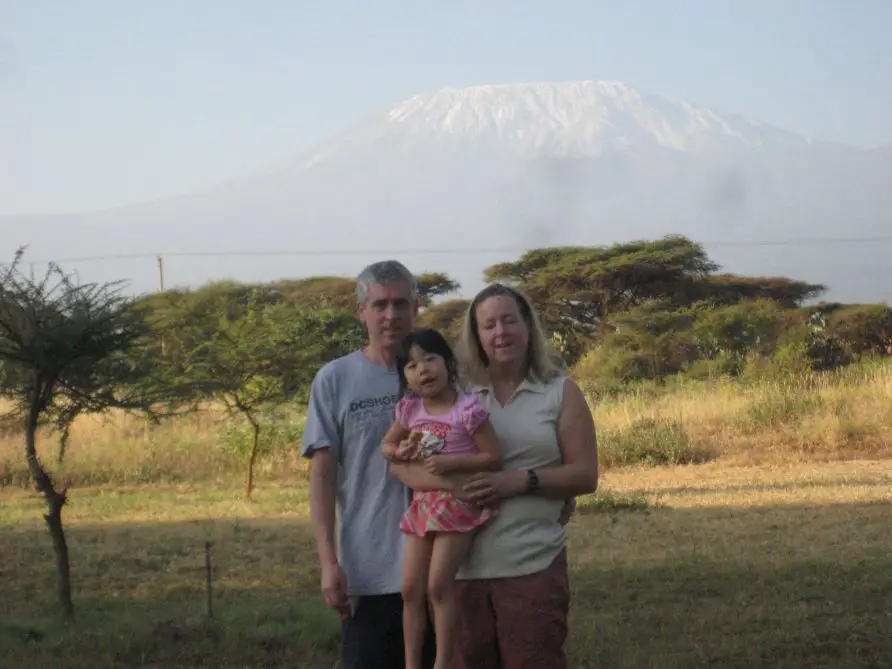 Kenya devant Kilimandjaro