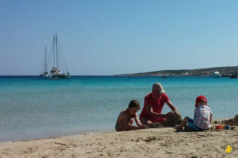 Koufonnissia plage Les Cyclades en famille Paros Mikonos Naxos Amorgos