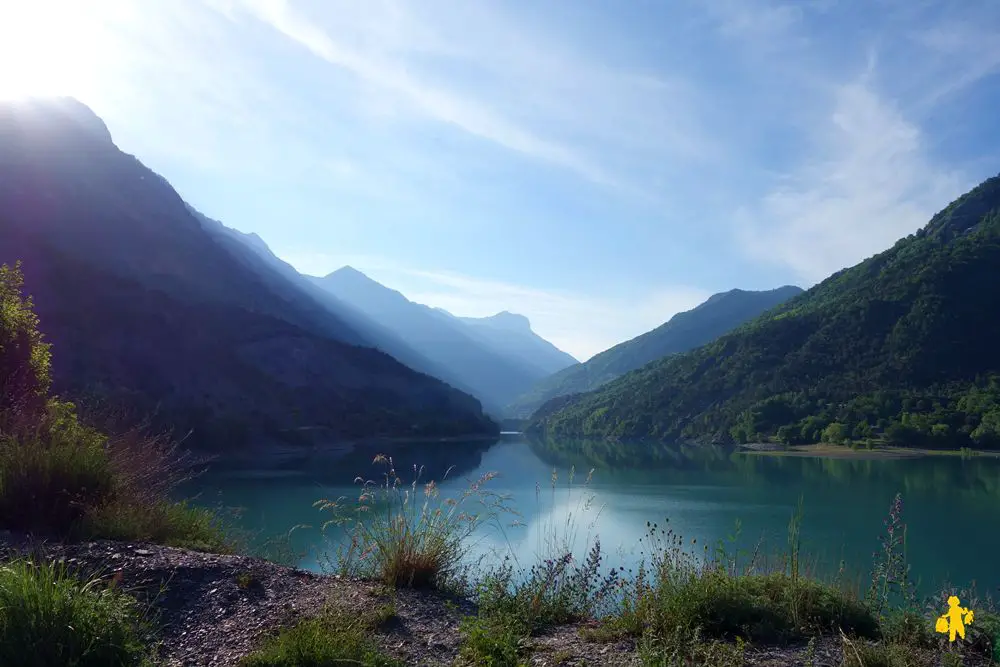 Lac de Serre Ponçon vacances en famille 2015-2