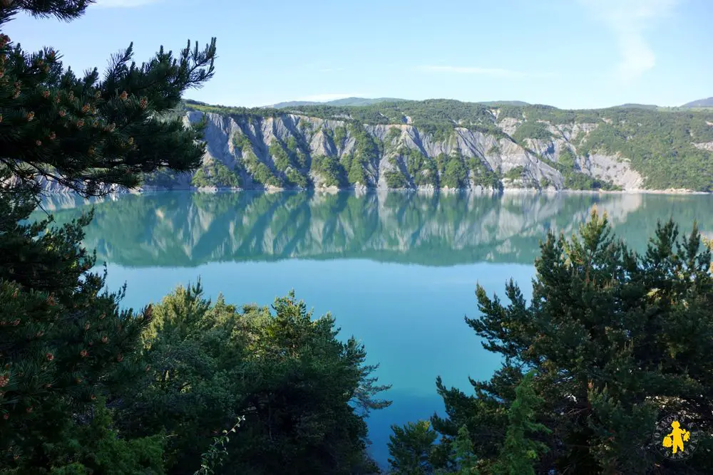 Lac de Serre Ponçon vacances en famille 2015