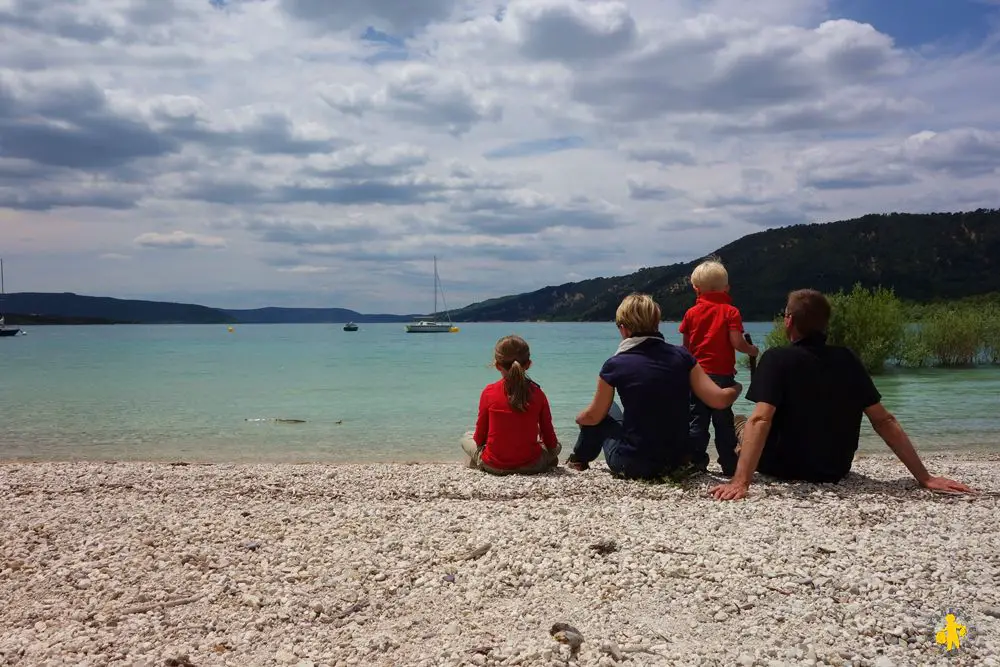 Lac de Ste Croix week end en famille Week end Gorges du Verdon en famille | VOYAGES ET ENFANTS