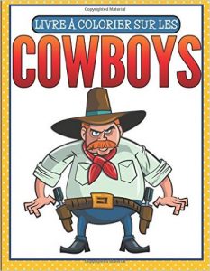 Livre à colorier cowboys