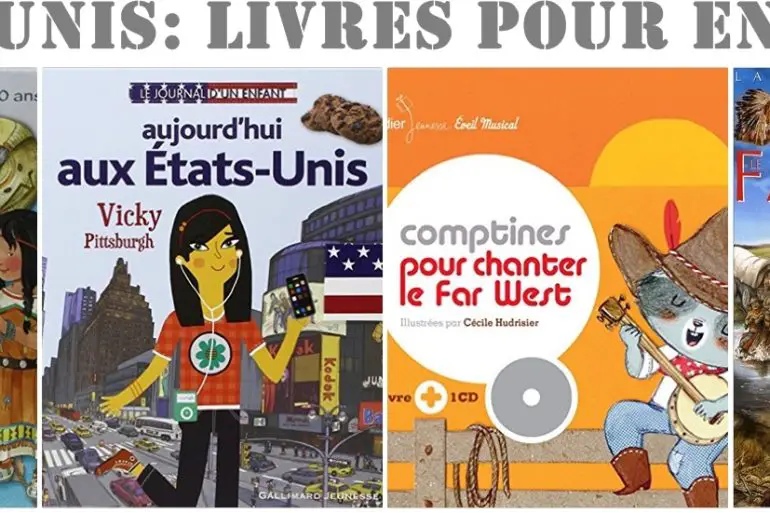 Les Etats-Unis en 20 livres pour les enfants