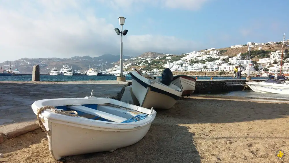 Mikonos port en famille Les Cyclades en famille Paros Mikonos Naxos Amorgos