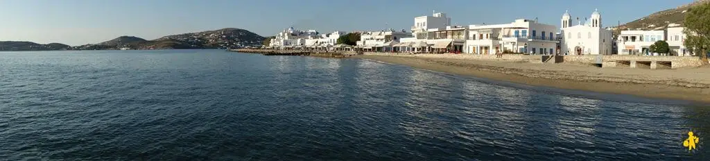 Paros plage avec les enfants Les Cyclades en famille Paros Mikonos Naxos Amorgos