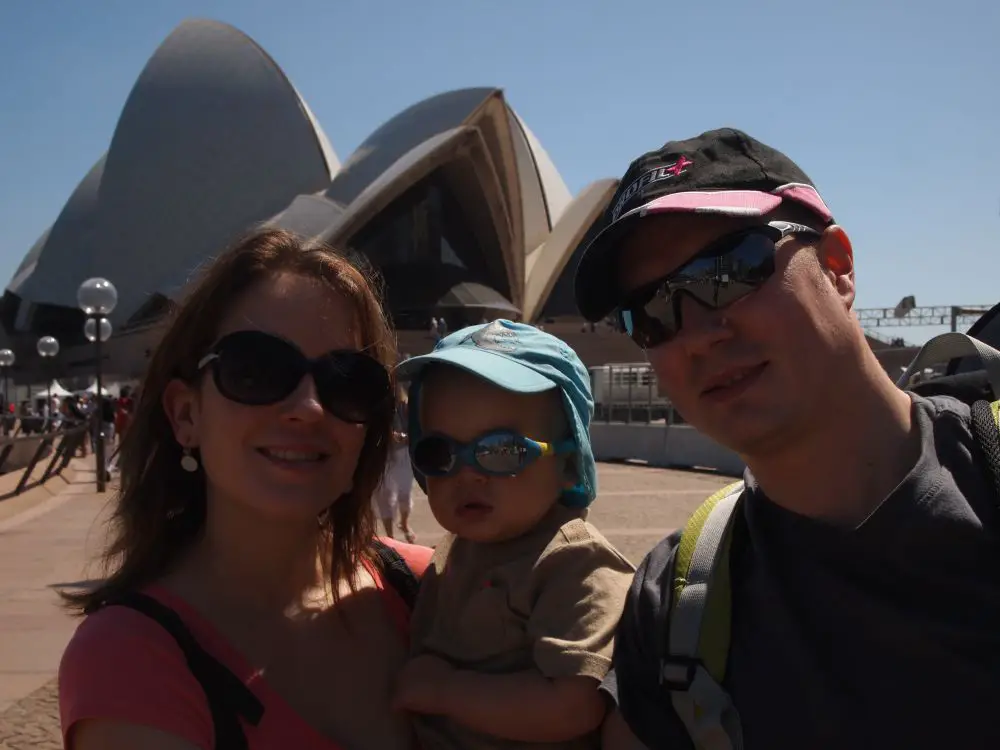 Voyage Australie en van en famille - Sidney avec bébé