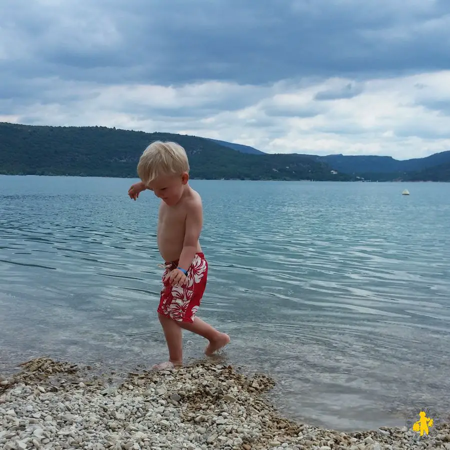 Ste Croix sur Verdon lac avec enfant Week end Gorges du Verdon en famille | VOYAGES ET ENFANTS