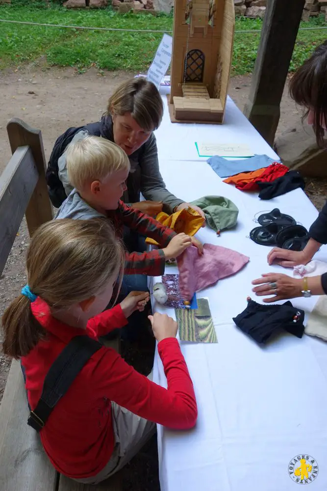 Activité éveil des sens Haut Koenisbourg Week end à Colmar en famille activités visites et hôtel | Blog VOYAGES ET ENFANTS