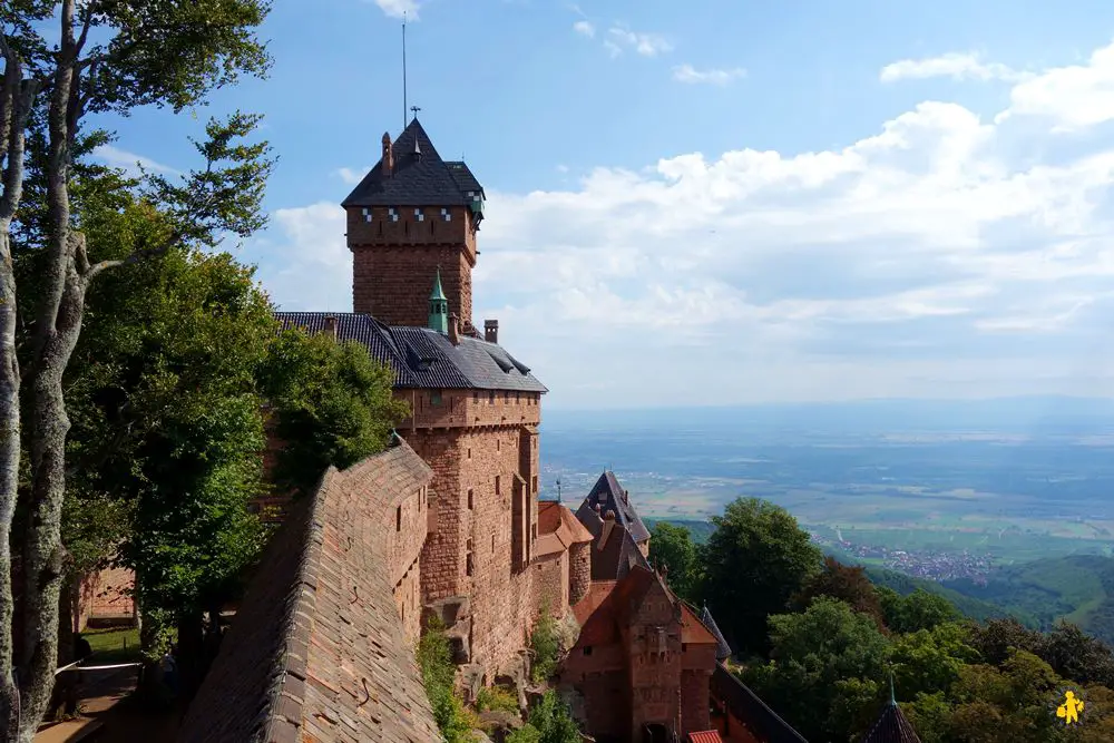 Colmar visite famille Ht Koenigsbourg Week end à Colmar en famille activités visites et hôtel | Blog VOYAGES ET ENFANTS